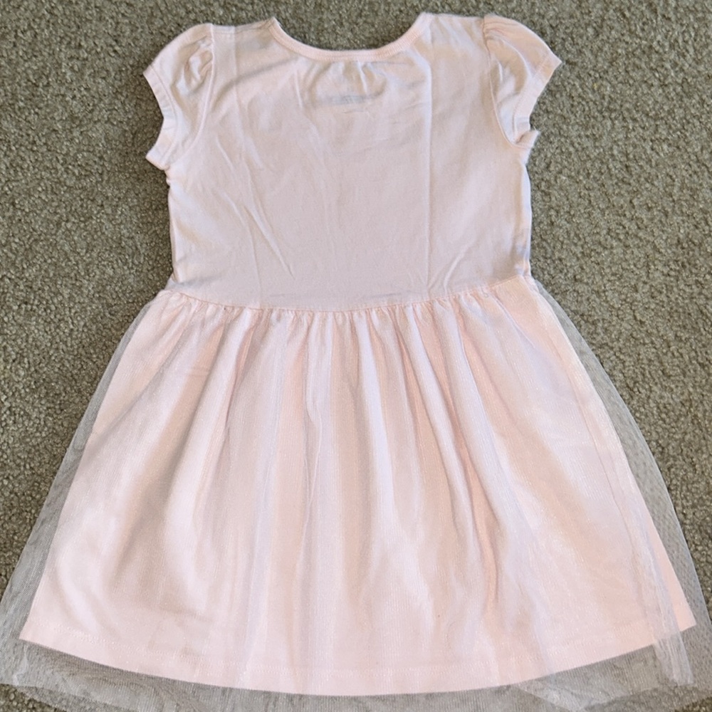 Carter's Pink Solid Girl's Dress 🌸🌸 - Picture 2 of 4